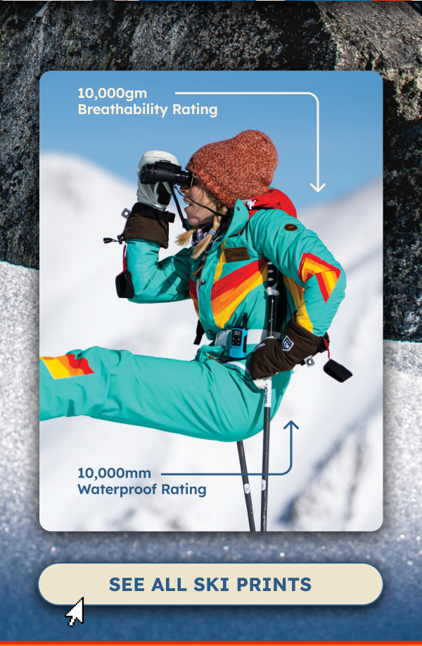 10,000gm Breathability Rating. 10.000mm Waterproof Rating. See all Ski prints