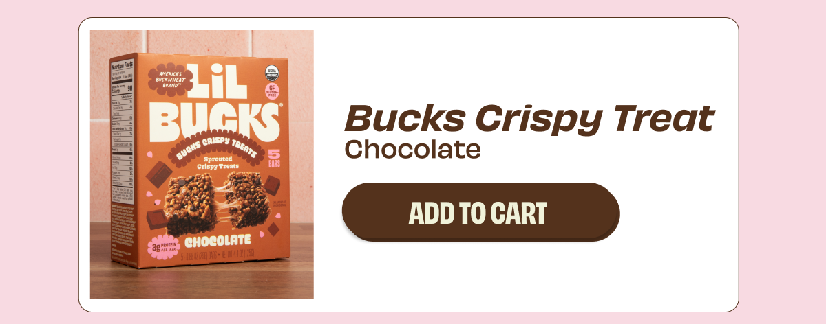 chocolate bucks crispy treat