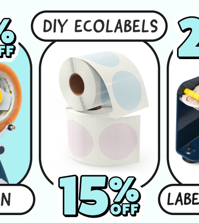 15% off Compostable Ecolabels 