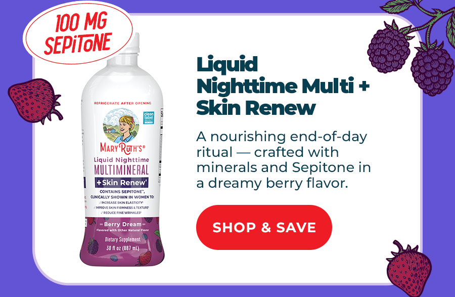 Liquid Nighttime&nbsp;Multi + Skin Renew