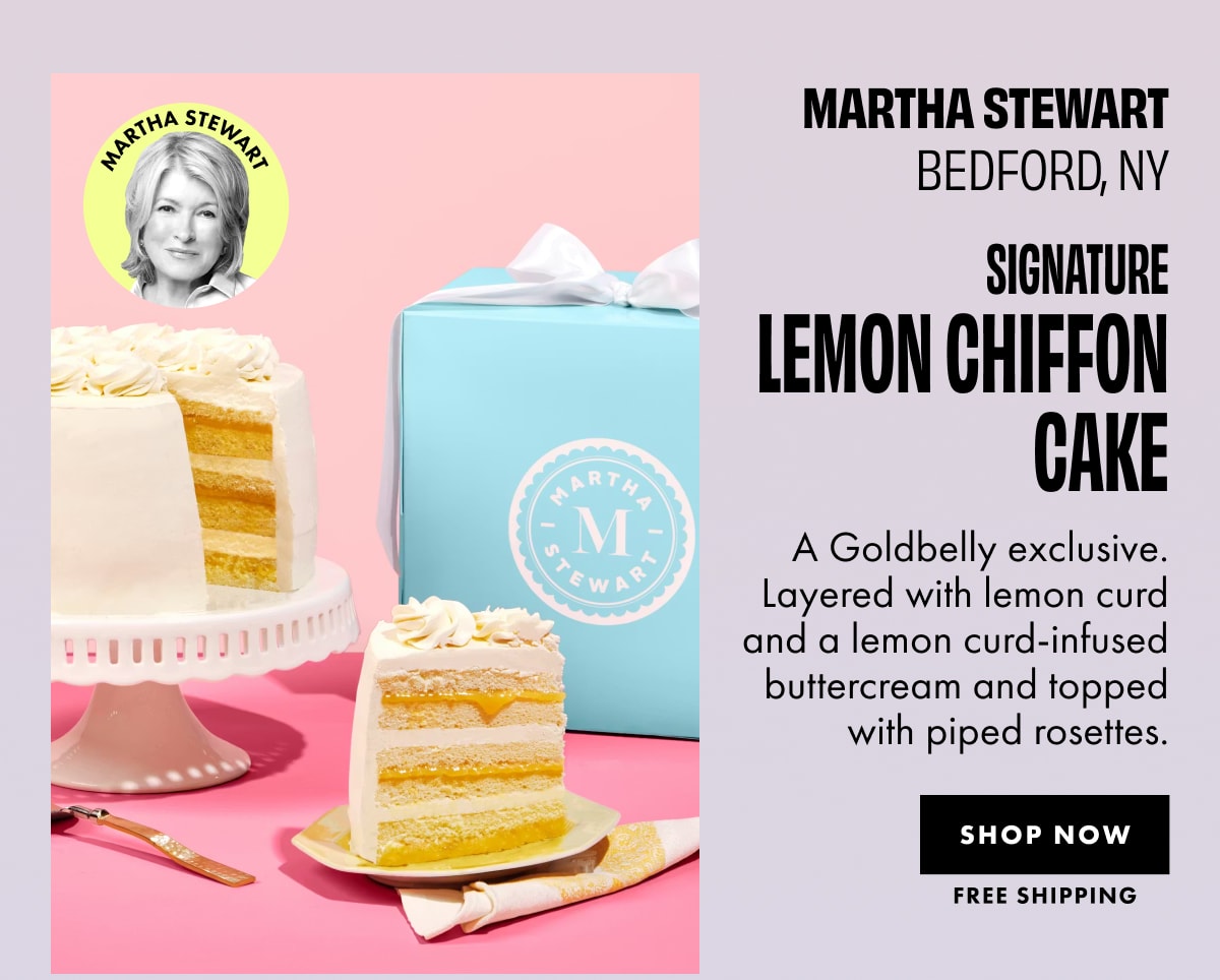 Martha's Lemon Chiffon Cake