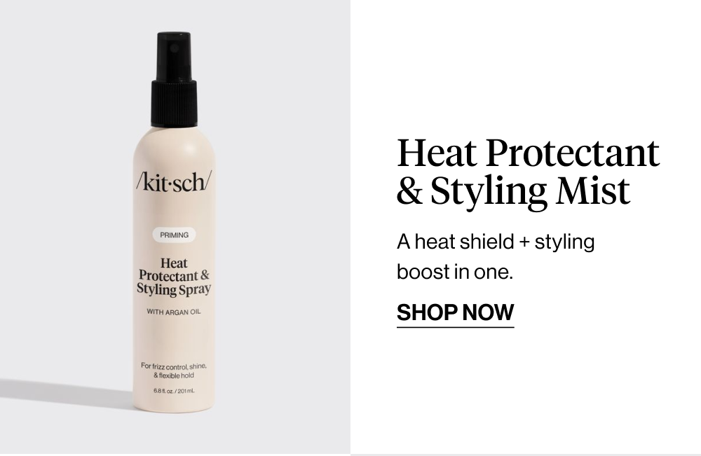 Heat Protectant & Styling Mist  A 4-in-1 shield for shine, style, and stress-free strands.