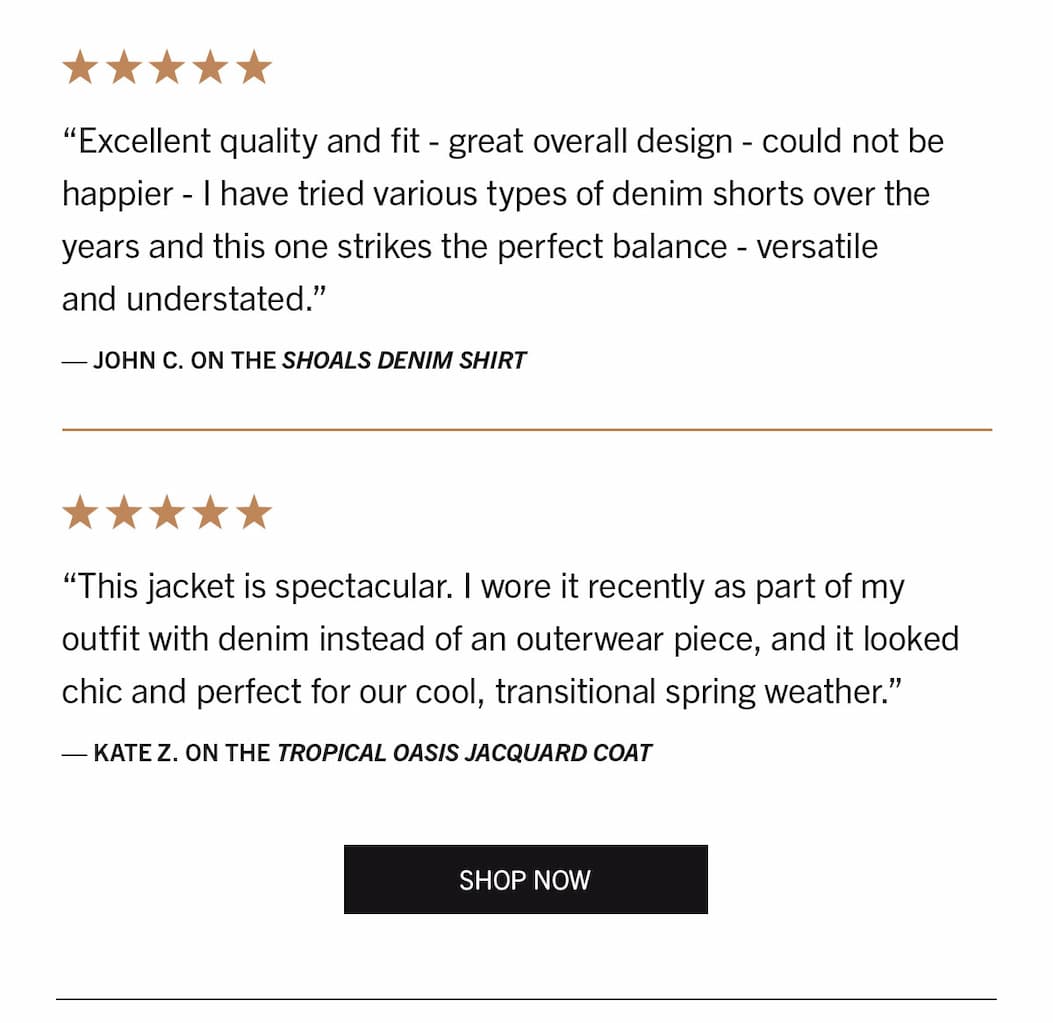 Don't Just Take Our Word For It | Shop Now
