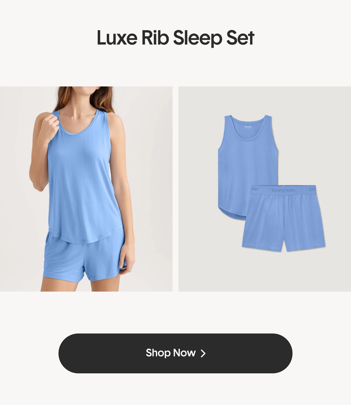 Shop Luxe Rib Sleep Sets >