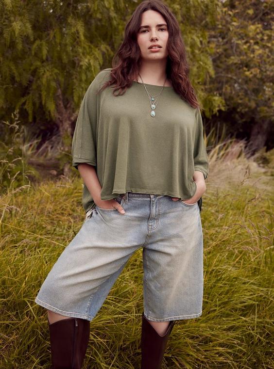 Festi Slouchy Long Short