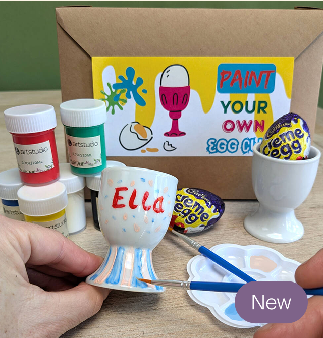 Eggcellent 'colour me' biscuit set. By Pickles & Bakes