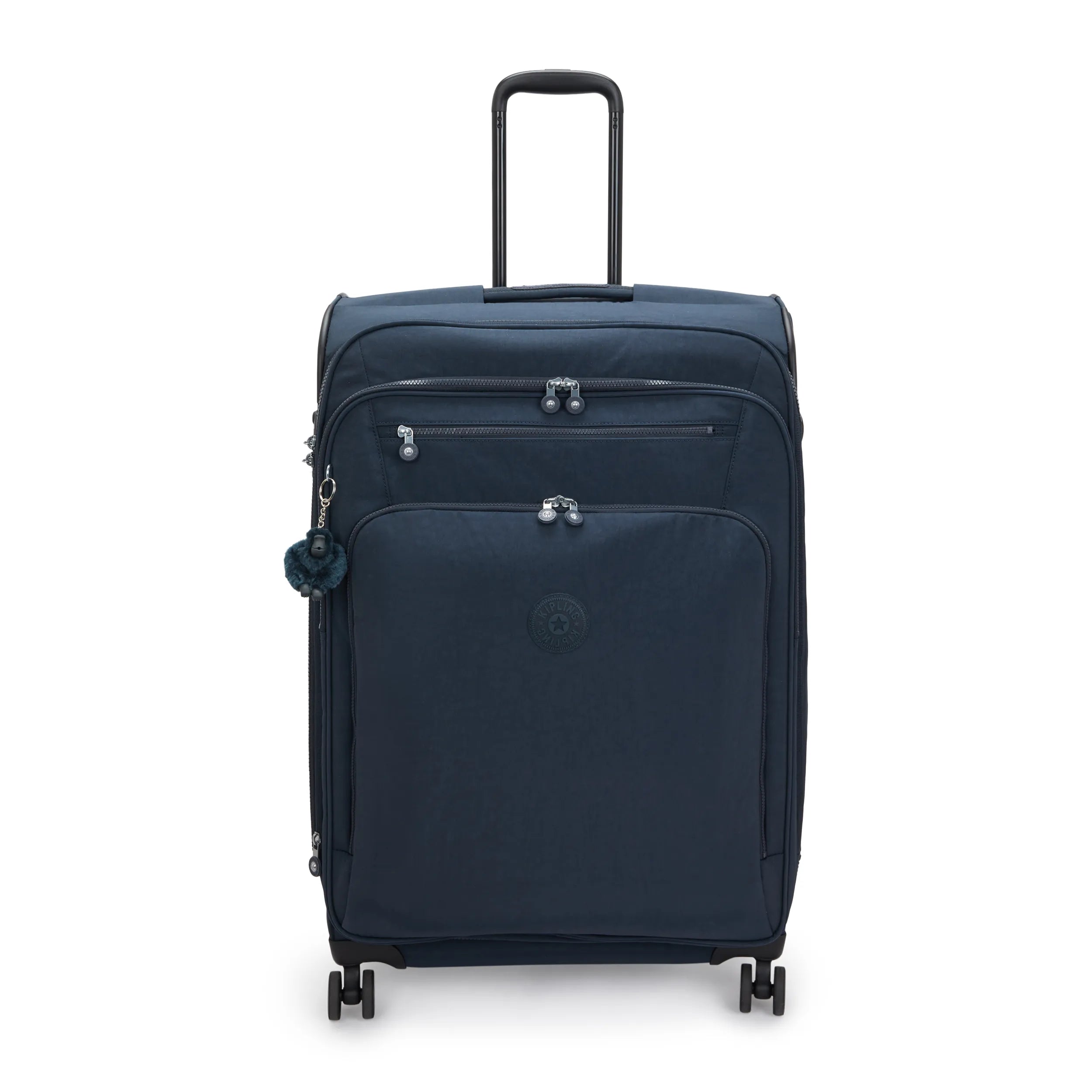 Youri Spin Large 4 Wheeled Rolling Luggage-Blue Bleu 2
