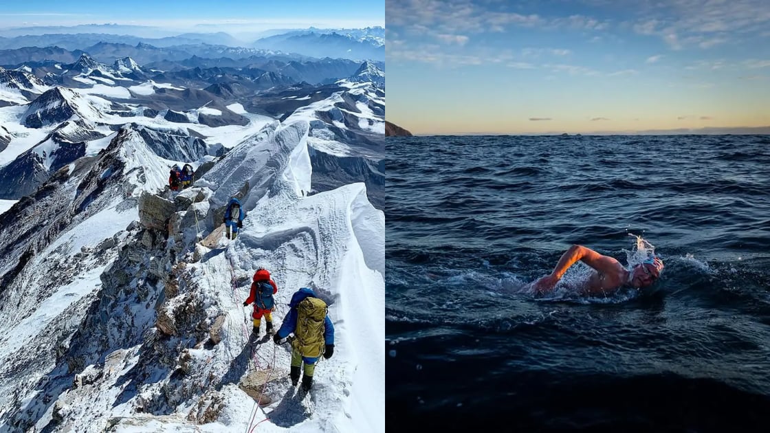 From Climbing Mountains to Swimming Oceans