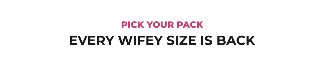 Wifey Lash Cluster collection featuring all available lengths back in stock.