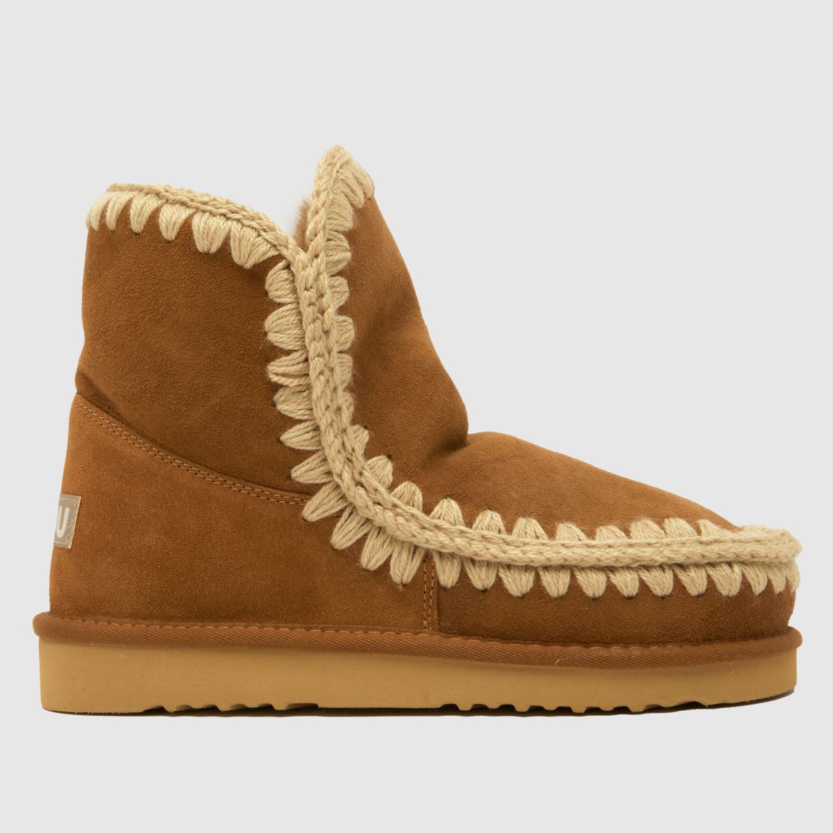 An image of a tan MOU boot