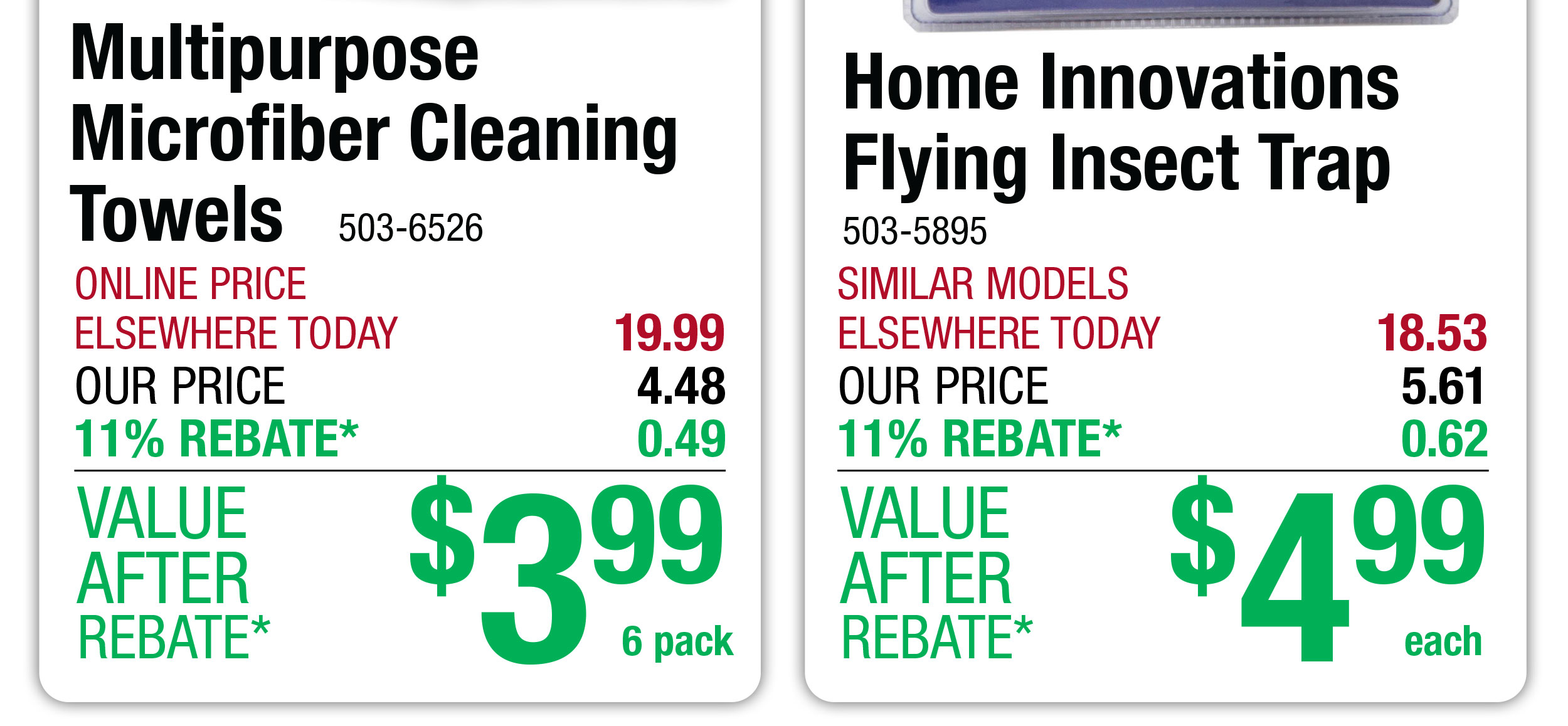 Home Innovations Flying Insect Trap - ONLY $4.99 After Rebate*!
