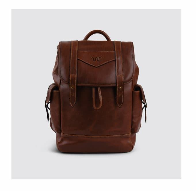 Kineño Leather Backpack