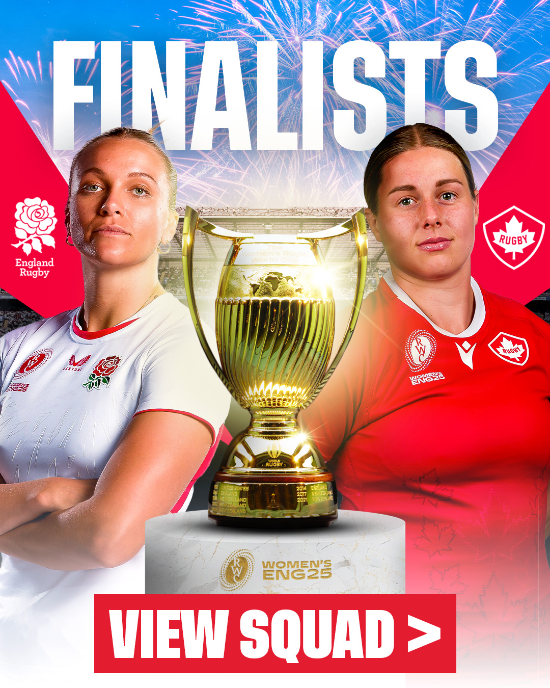 Red Roses Squad Announcement