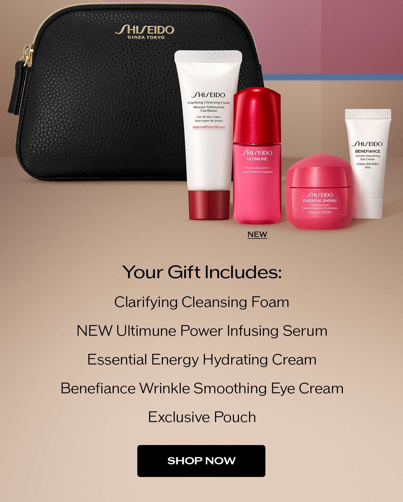 Strengthen and hydrate with a 5-piece skincare gift, yours with any $125+ purchase. CODE: REFRESH