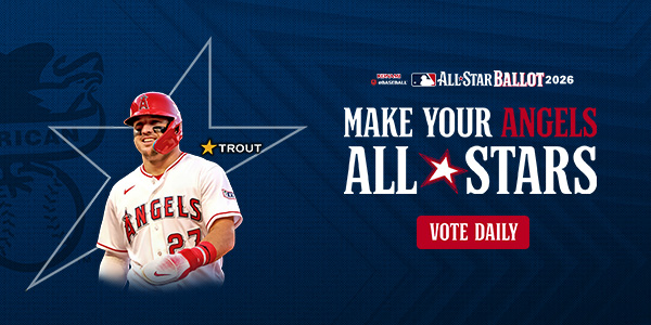 2026 KONAMI eBaseball™ MLB All-Star Ballot. OF Mike Trout - 2nd Place. Make Your Angels All-Stars - Vote Daily!