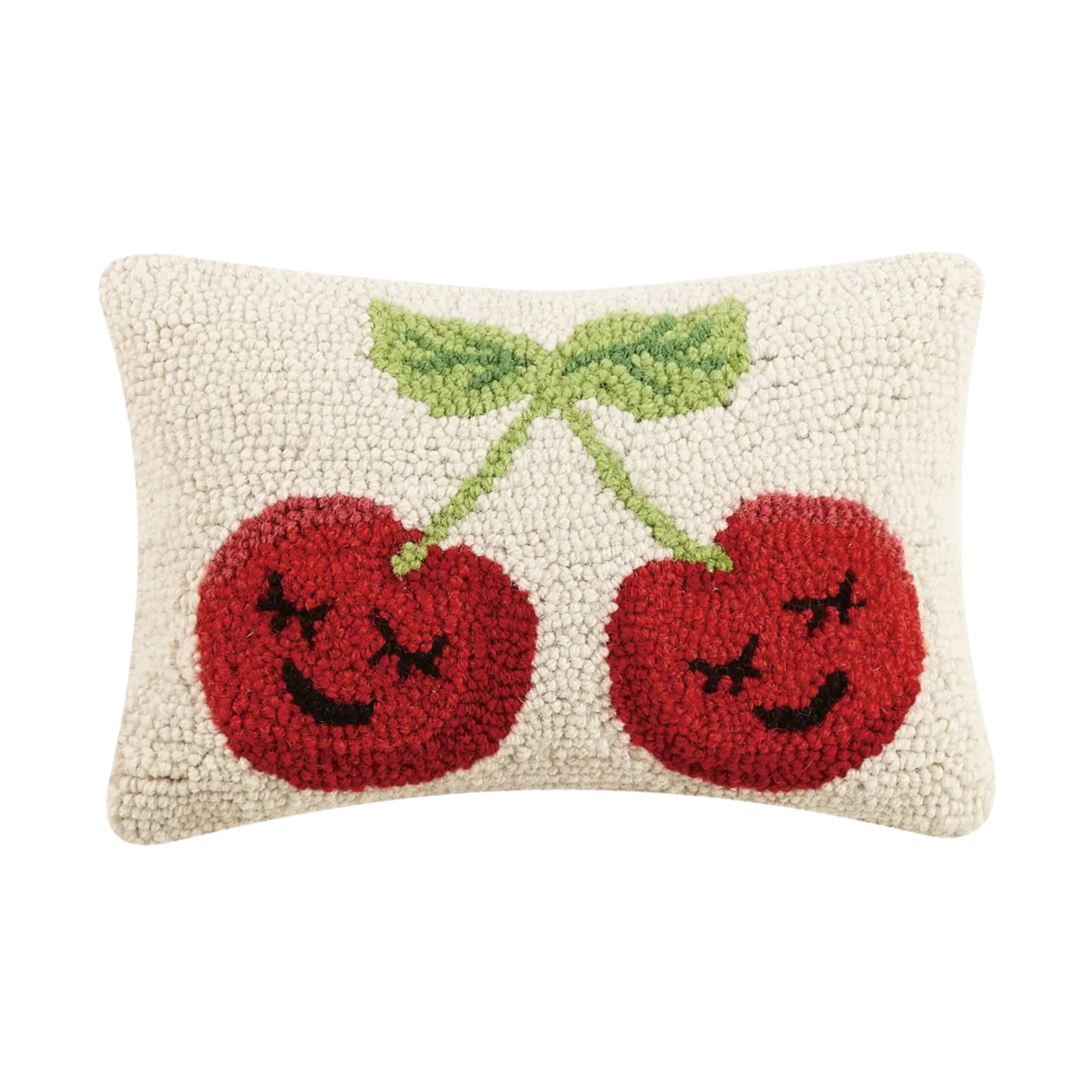 Image of Cherries Hook Pillow