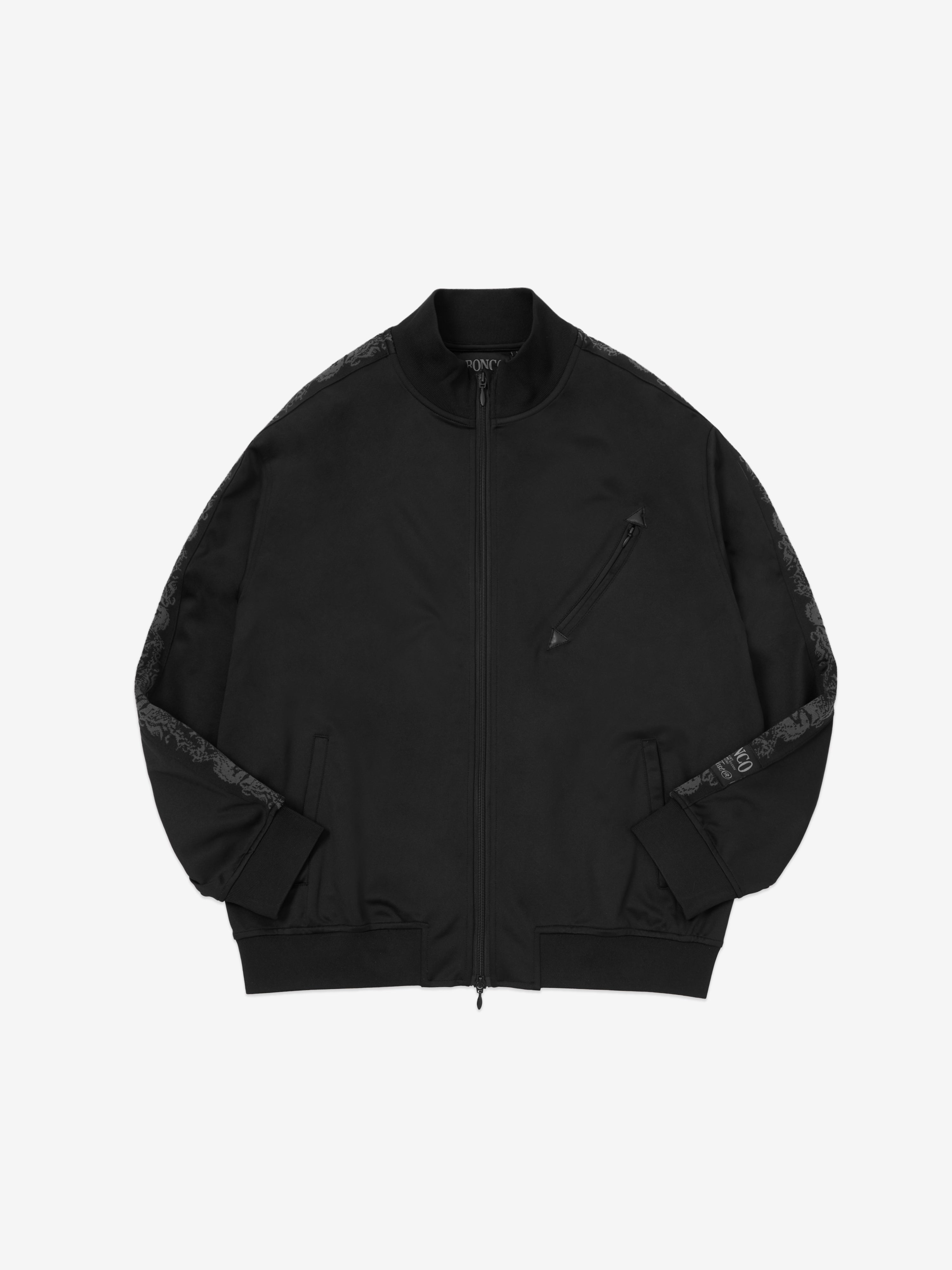 Image of Bronco Tracksuit Top - Black