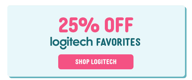 25% Off Logitech Favorites Shop Logitech