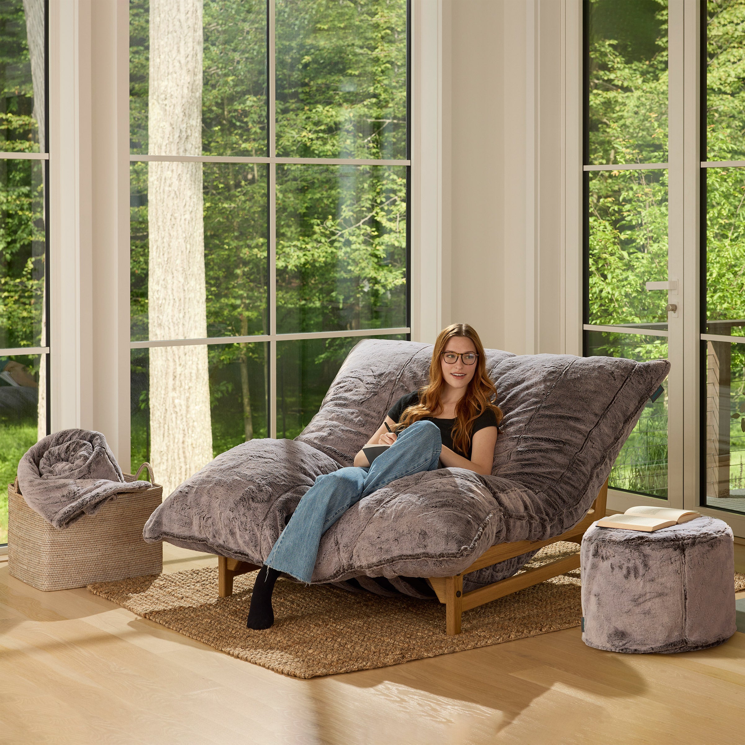 Lovesac Sac Bundle with Squattoman and Footsac