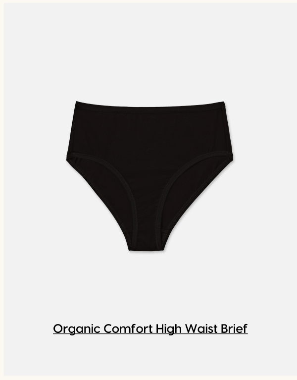 Organic Comfort High Waist Brief