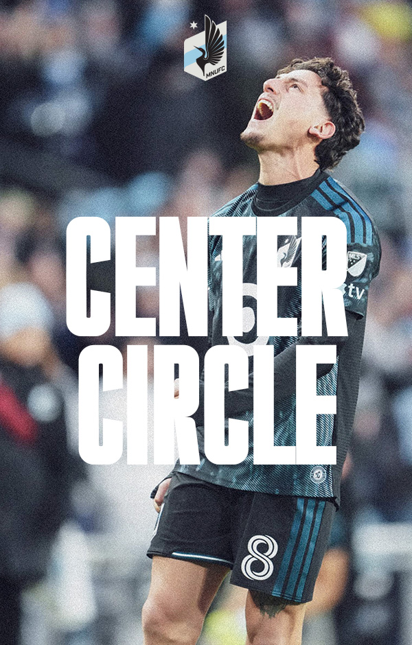 Tomás Chancalay celebrates his first MNUFC goal