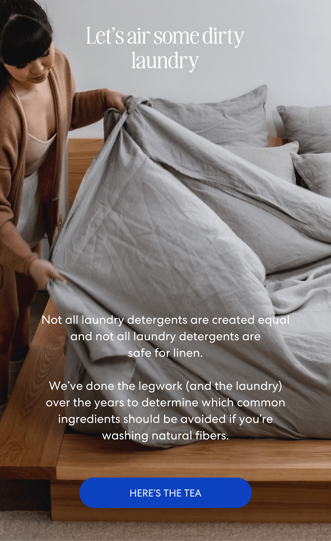 Let's air some dirty laundry. Not all detergents are as "gentle" as they claim to be.