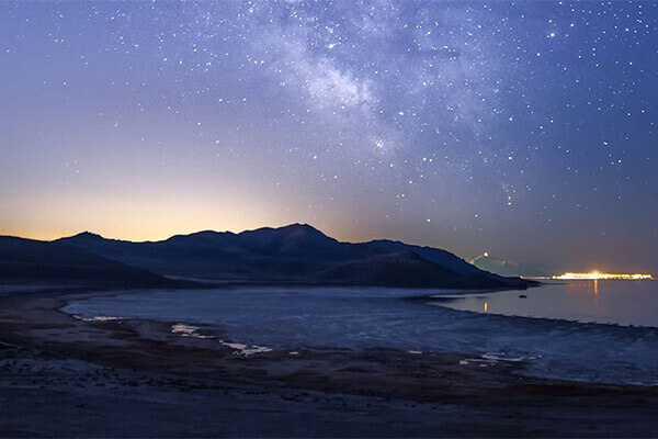starry skies in utah