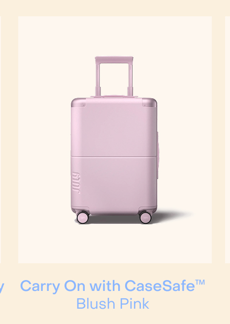 Carry On with CaseSafe Blush Pink