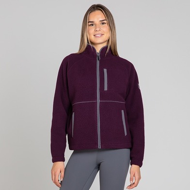 Women's Luxe Full Zip Fleece Purple