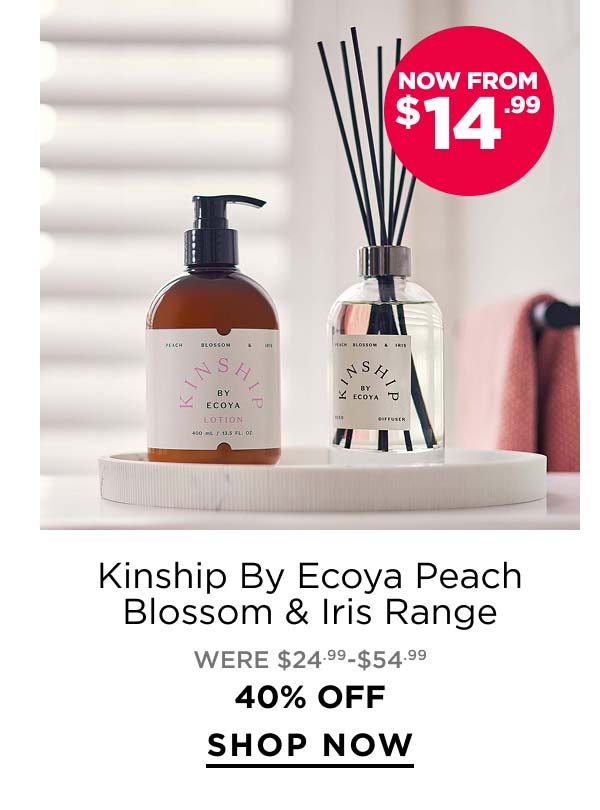 Kinship By Ecoya All Peach Blossom & Iris Aroma 