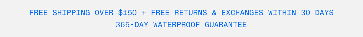 Free Shipping over $150 CAD + free returns & exchanges within 30 days