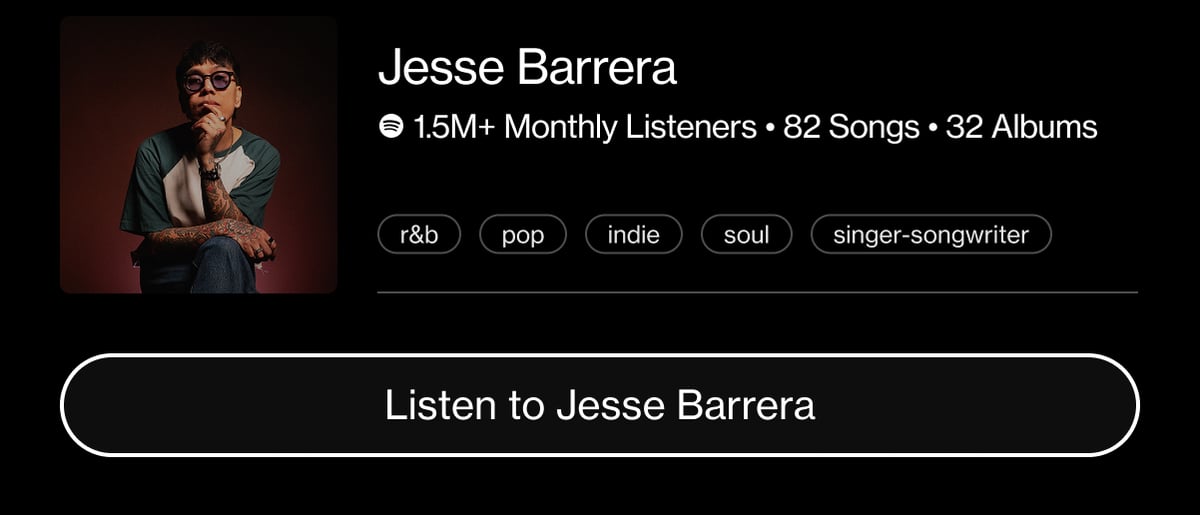 Listen to Jesse Barrera