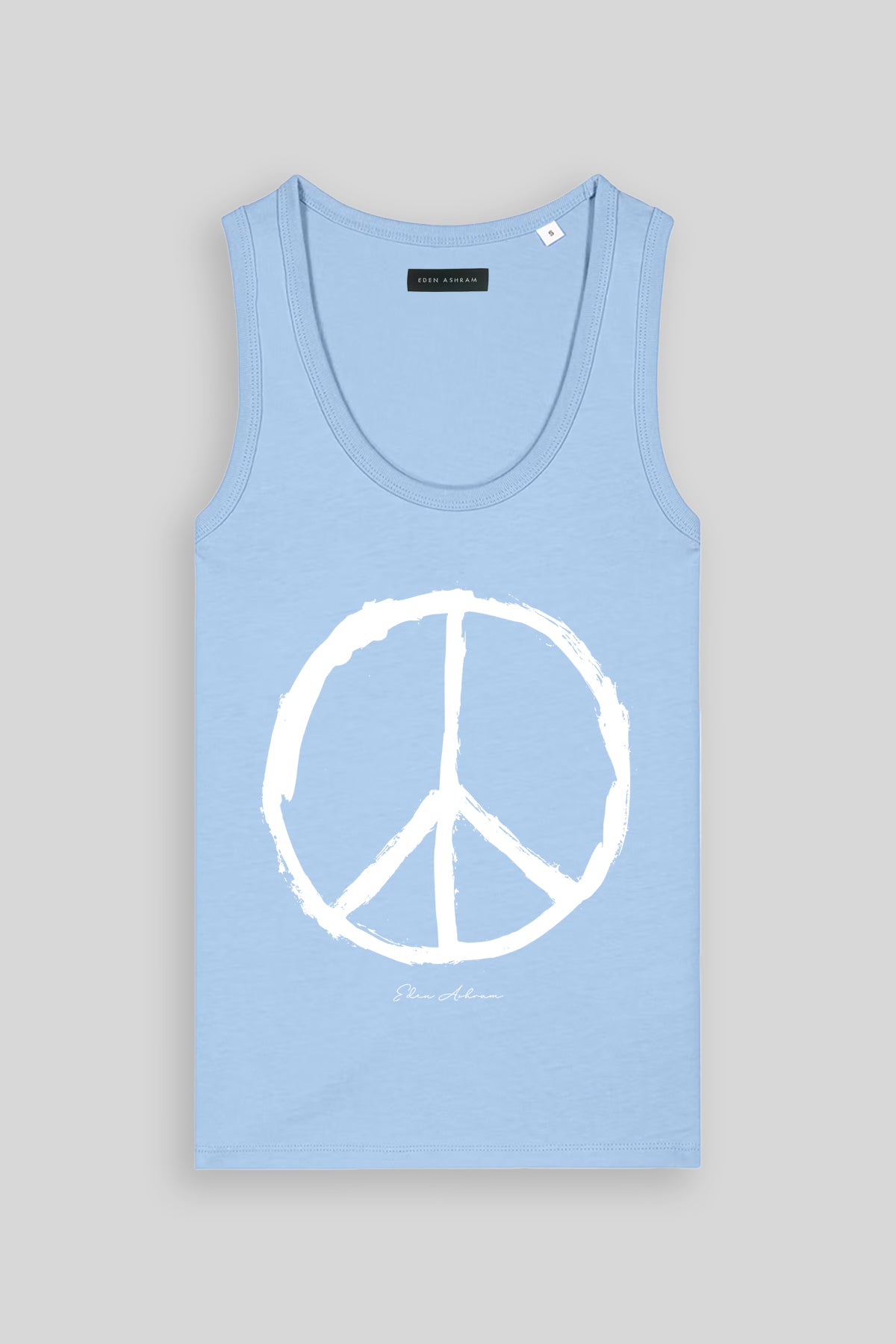 Image of Peace Symbol Premium Fitted Tank Top