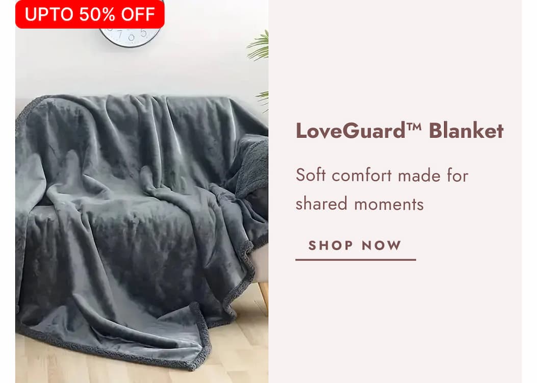 LoveGuard™   -   Waterproof   Couples   Blanket