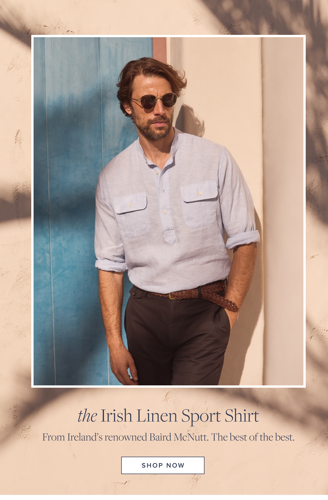The Irish Linen Sport Shirt Shop Now