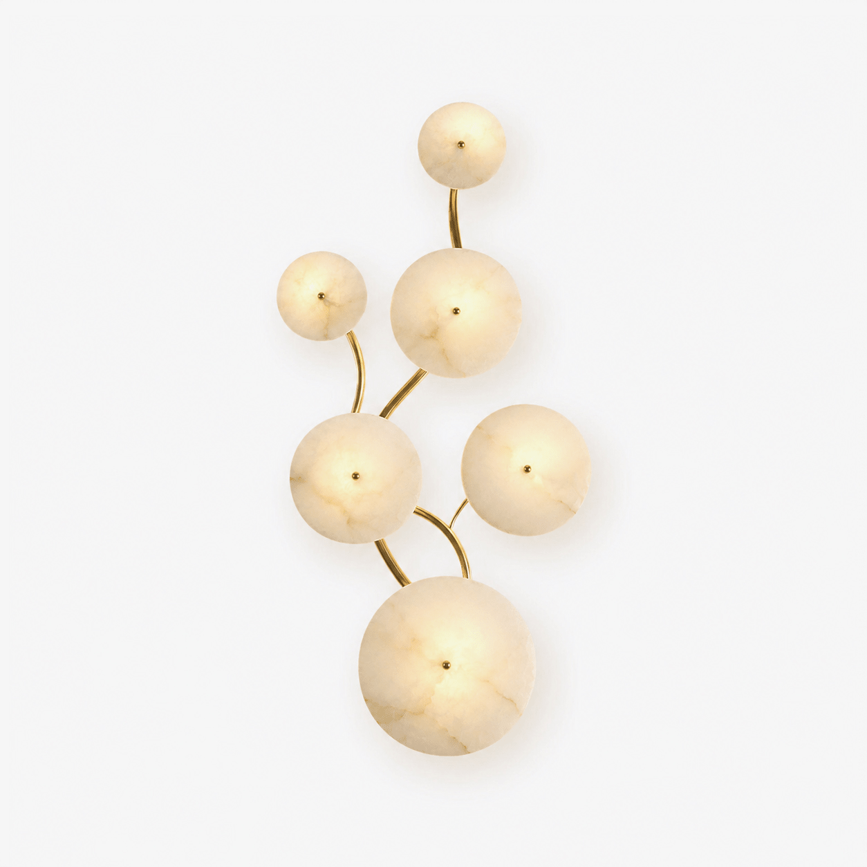 Image of Cluster Alabaster Sconce