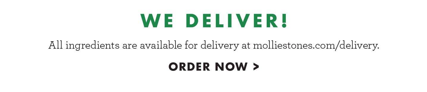 We deliver! order now!