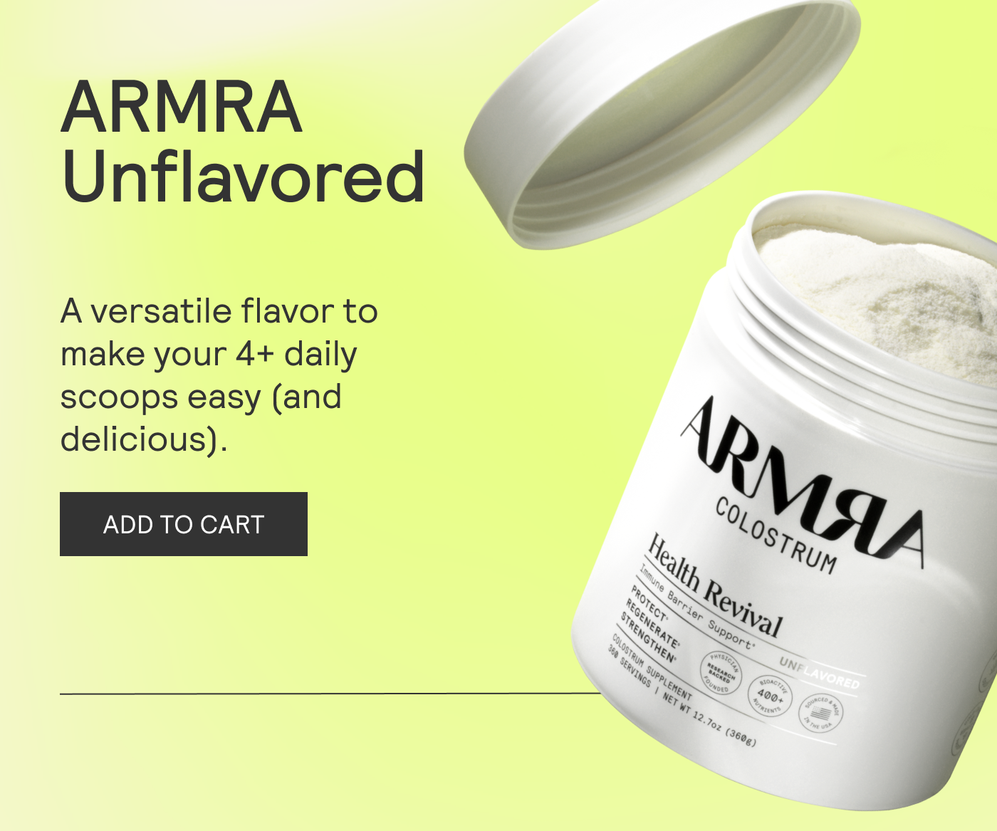 ARMRA UNFLAVORED