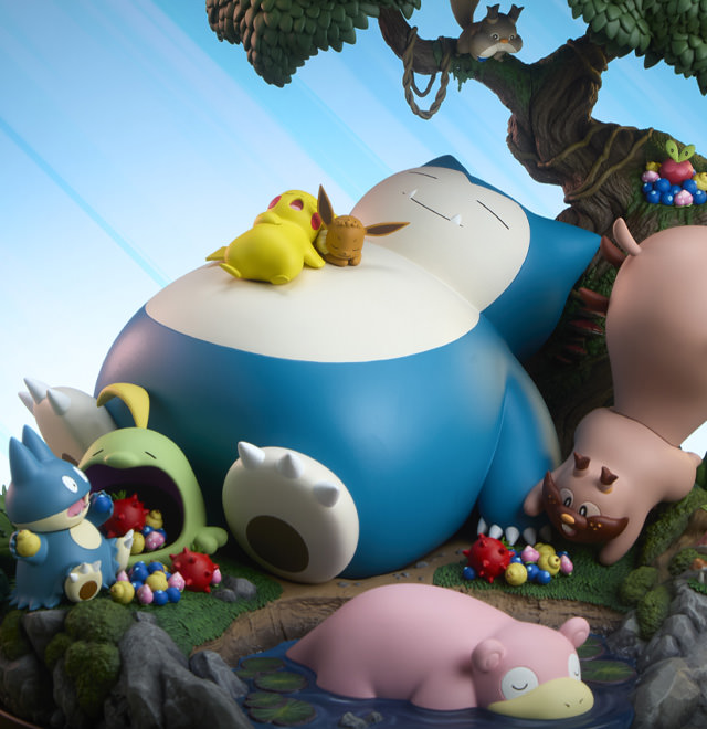 Snorlax Diorama
