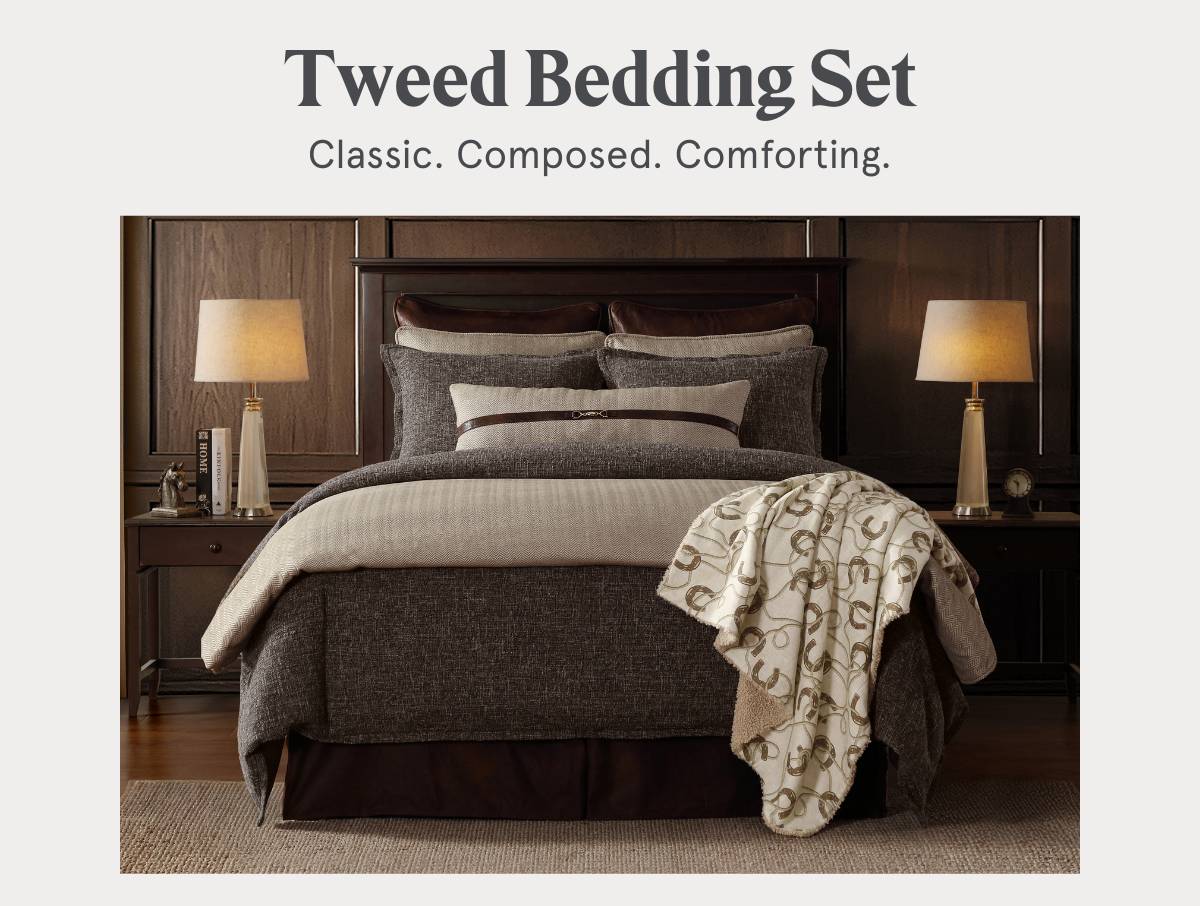 Tweed Bedding Set