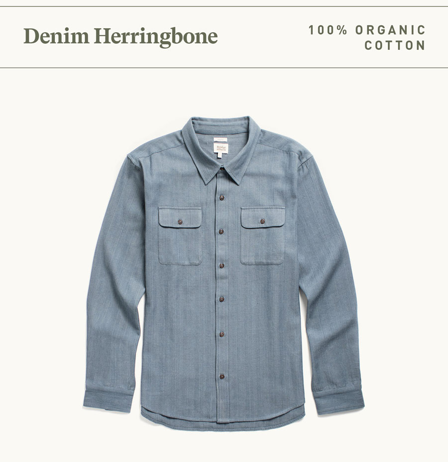 Bedford Denim Herringbone
