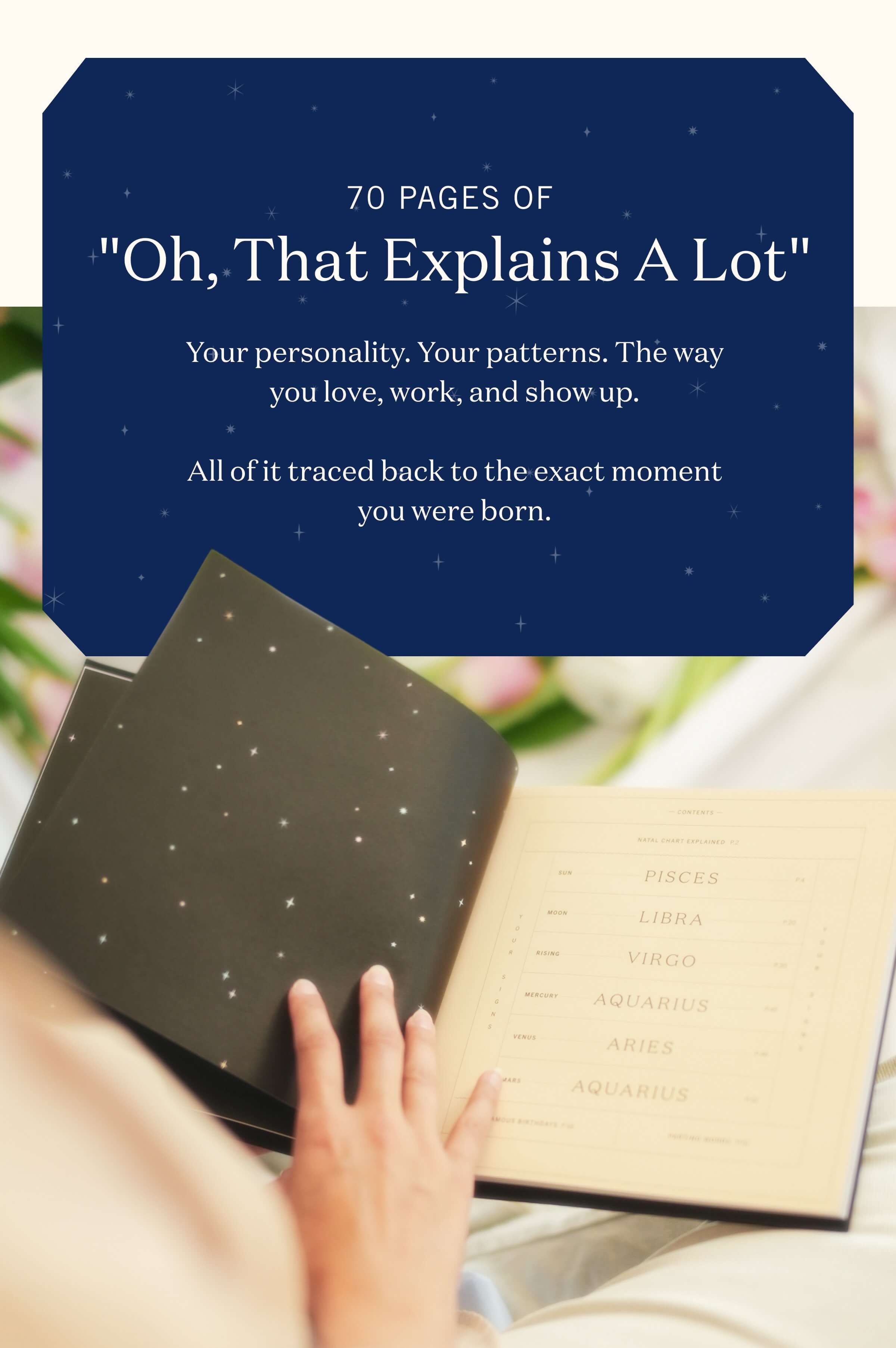 70 pages of "oh, that explains a lot"