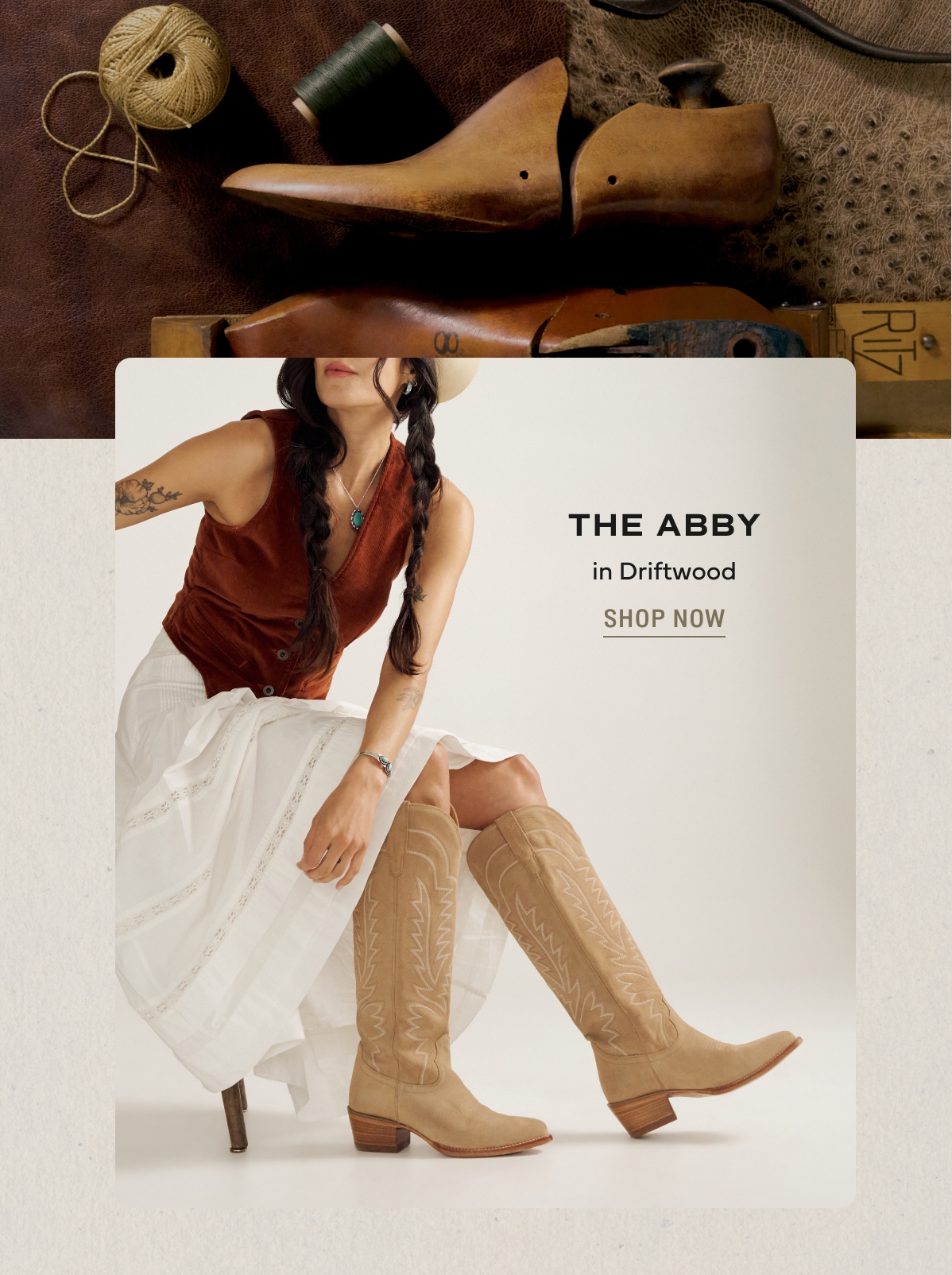 Shop Now: The Abby in Driftwood