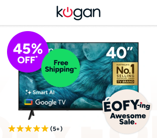 Kogan 40" QLED Full HD Smart AI Google TV Product Image