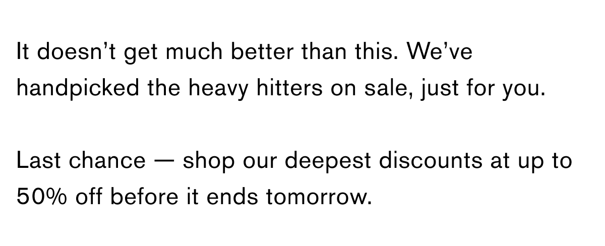 Best at 50% Off | Midsummer Sale
