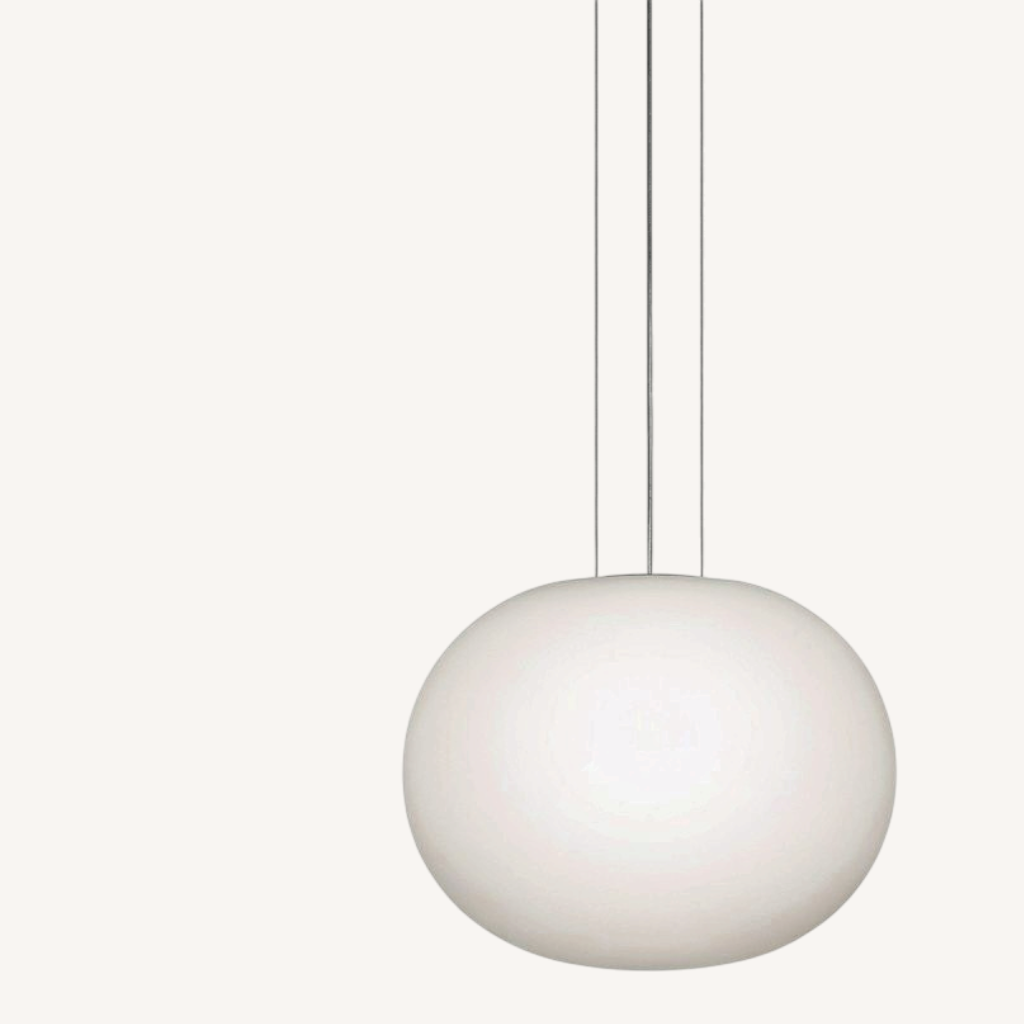 Image of Flos Glo-ball Suspension 2 Glass Ceiling Lamp