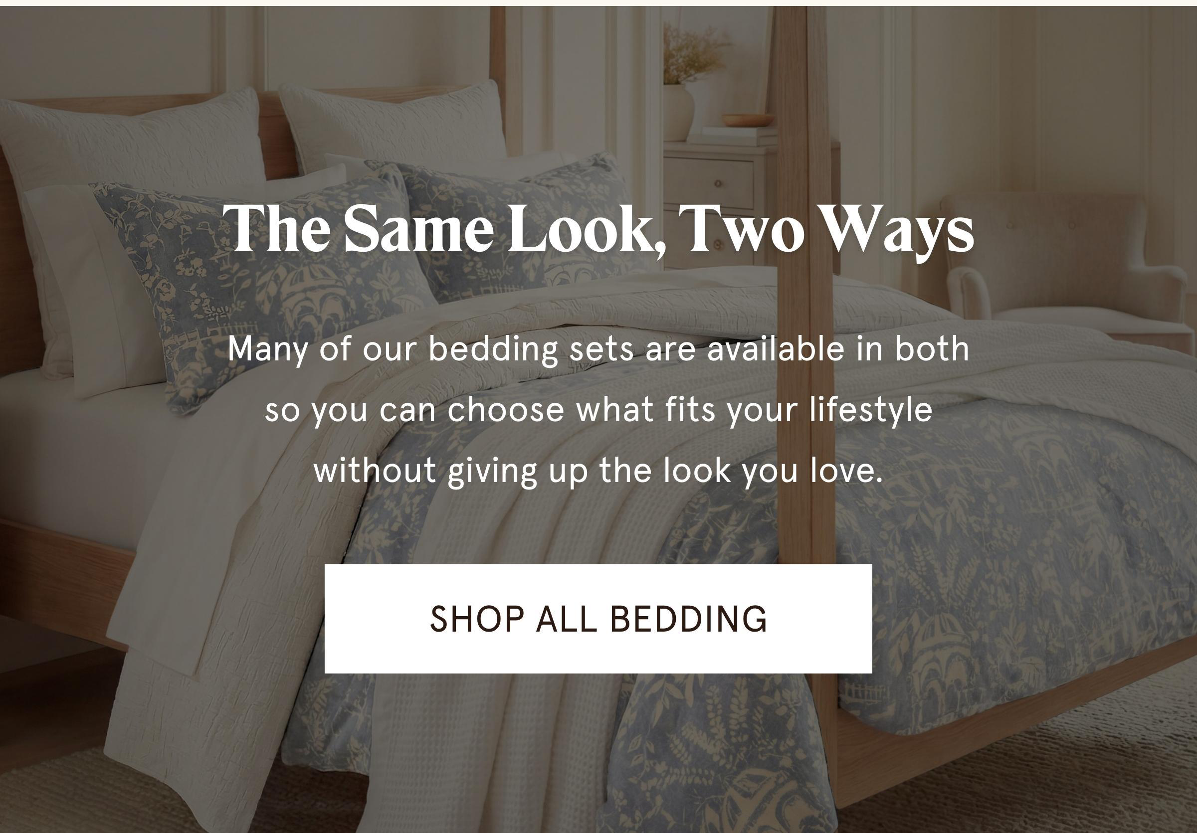 SHOP ALL BEDDING >