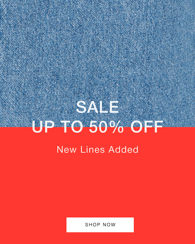 Sale up to 50% off