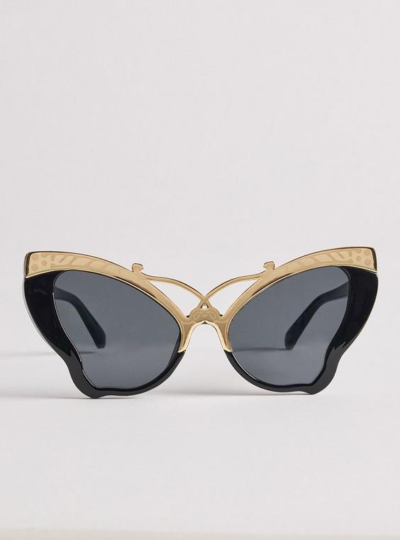 Butterfly Smoke Lens Sunglasses