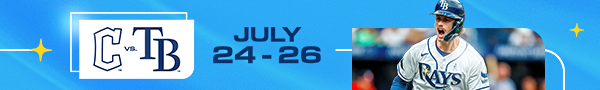 Guardians vs. Rays | July 24-26